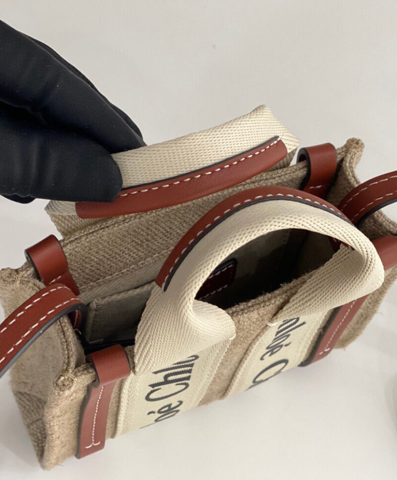 Chloe Woody Nano Tote